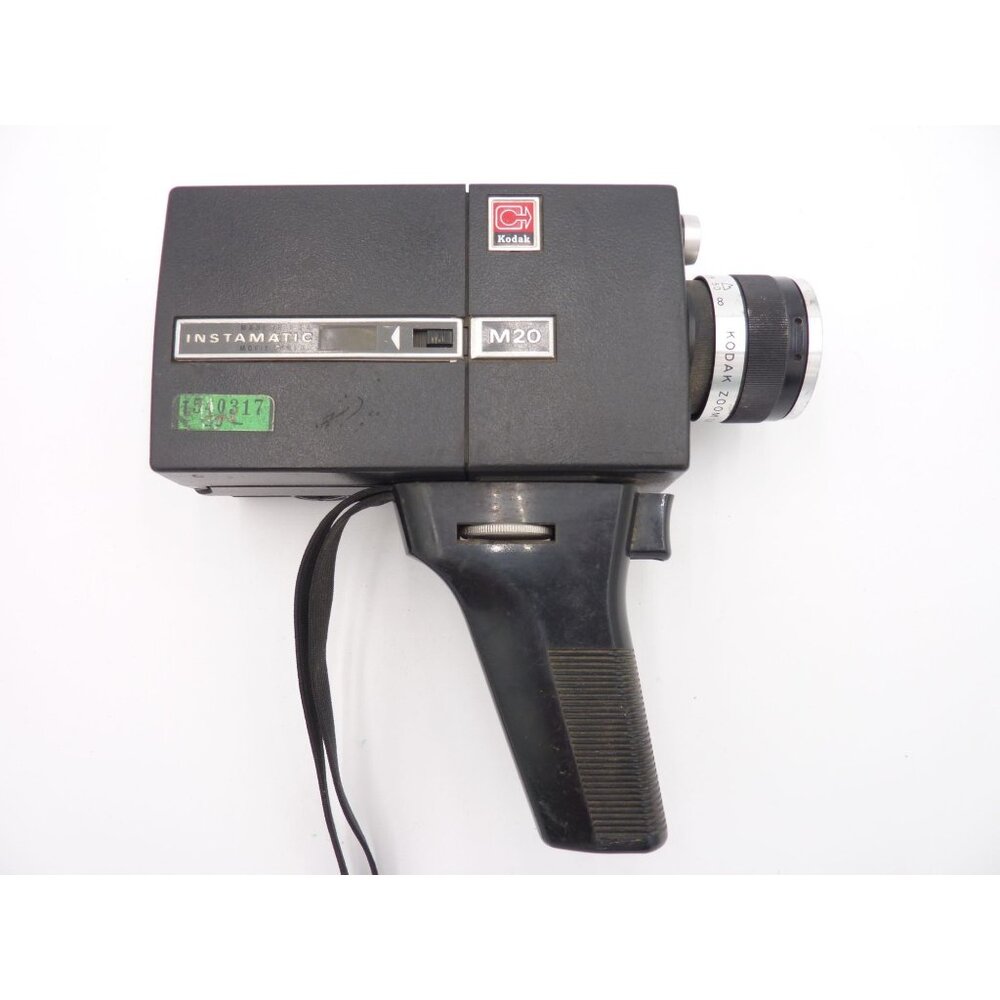 Kodak Instamatic M20 Super 8 D20R Light Vintage Camera Untested for parts